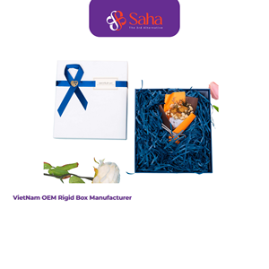 Cajas Rígidas de Papel Kraft con Laminación Mate en Relieve, Materiales Reciclables y Biodegradables, Hechas a Mano, con Estampado en Lámina Dorada, Personalizables - Product Image 2