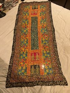 Latest Multi Colors Trendy Mirror Work Silk <b>Shawls</b> Available In Custom Colors & Design With Customize Packaging & Logo Daily - Product Image 5