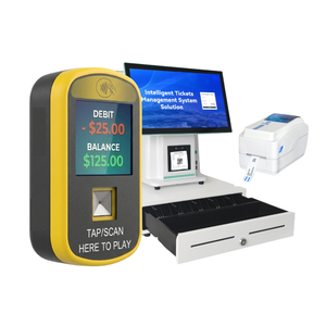 Lecteur <span class=keywords><strong>de</strong></span> codes QR et <span class=keywords><strong>de</strong></span> cartes RFID pour machines <span class=keywords><strong>de</strong></span> jeux d'intérieur – Terminal <span class=keywords><strong>de</strong></span> paiement prépayé avec écran compatible avec les systèmes d'arcade - Product Image 3