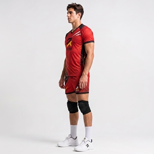 Professional volleyball uniform crafted for speed comfort and reliable performance with breathable lightweight <b>materials</b> - Product Image 6