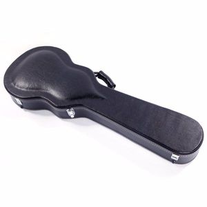 High Grade Black <b>Electric</b> Guitar Hard Case Replace 31857785 GLP Style Microgroove Bulge Musical <b>Instrument</b> Bags Protection - Product Image 6