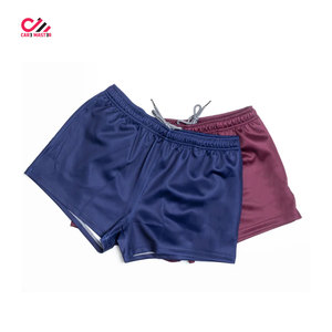 Shorts de rugby décontractés pour adultes, respirants, à séchage rapide, avec taille élastique, étiquette personnalisée, couleur et logo personnalisés, unisexe - Product Image 1
