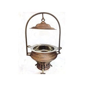 Recipiente para Buffet de Acero Inoxidable con Acabado Espejo de Alta Calidad, Ecológico, para Servir Comida con Gas, con Tapa, para Catering - Product Image 6