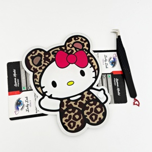 2025 Tốt Nhất Bán Chuyên Nghiệp Hello Kitty Cheeta Thiết Kế Acrylic Lash Gạch Nhỏ Moq Tùy Chỉnh Bán Buôn Vẻ Đẹp Công Cụ Phổ Biến Công Cụ - Product Image 5