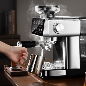 <span class=keywords><strong>เครื่อง</strong></span>ชงกาแฟเอสเพรสโซ ANWELL แบบหน้าจอสัมผัส พร้อมเครื่องบดในตัว แรงดัน 20 บาร์ ทำจากสแตนเลส สำหรับ<span class=keywords><strong>ใช้</strong></span>ในบ้าน - Product Image 3