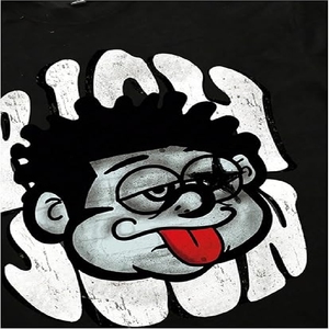 Camiseta de Algodón Grueso para Hombre, Estilo Americano, Lavado Ácido, Aspecto Vintage Desgastado, Moda Urbana, Nueva Colección 2026 - Product Image 3