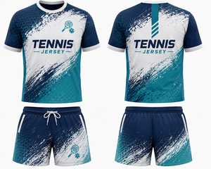 Vêtements de sport pour hommes, taille plus, maillot de tennis avec votre logo, polyester, séchage rapide, vêtements de sport pour hommes imprimés - Product Image 1