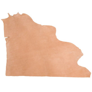 Premium Peach Vegetable Tanned Cow <b>Leather</b> Hide For Luxury Crafting Projects Durable Material Perfect For Bags Belts And Goods - Product Image 2