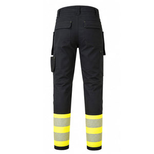Pantalon de travail réfléchissant pour homme de haute qualité, en coton, polyester, élasthanne, nylon et rayonne durables, pour adultes - Product Image 3