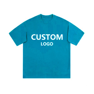 Camiseta con Logotipo Personalizado OEM, Envío Rápido, Algodón Grueso, Talla Grande, Camiseta Lisa para Hombre - Product Image 5