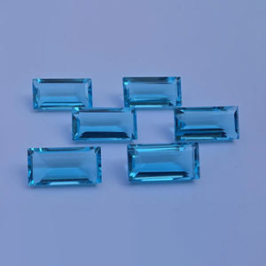 Cuarzo Azul Natural, Corte Facetado, Gema Calibrada |   Piedras Sueltas para la Fabricación de Joyería al por Mayor, Todos los Tamaños Disponibles para Venta al por Mayor - Product Image 6