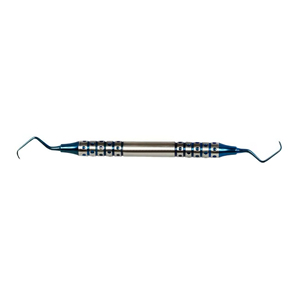 Kit Profesional de Instrumentos Dentales para Clínica, Recubrimiento de Plasma Azul, Acero Inoxidable Manual, 5 Piezas, Instrumentos Duraderos - Product Image 6