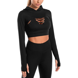 Conjuntos de Yoga para Mujer OEM al Mejor Precio, Sólidos, Tallas Grandes, Secado Rápido, Sin Costuras, Logotipo Personalizado, Conjunto de 2 Piezas, Ecológicos y Transpirables - Product Image 1