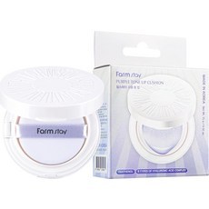 Cushion Tinted FarmStay Radiant Skin Tone-Up, Base Trucco Coreana Leggera e Idratante, Formato Compatto 15g Viola 0.5oz in Offerta - Product Image 1