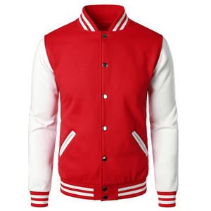 New Arrival High Quality Men's Baseball Letterman Jacket Best Selling High-Class <b>Top</b> for Winter Logo Wholesale - Product Image 1