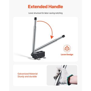 Utensile per Intaglio Tubi da 1,5/2 Pollici, Strumento Essenziale per Taglio di Tubi di Dimensioni Specifiche - Product Image 6