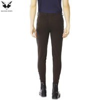 Dernières culottes d'équitation pour hommes, antidérapantes, confortables, coupe ajustée, extensibles, durables, en mélange de spandex, pour la compétition