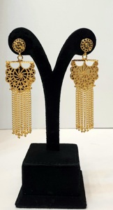 Nouvel ensemble de collier pendentif pour femme plaqué or 24 carats, style arabe, bijoux raffinés pour mariages et fêtes - Product Image 3