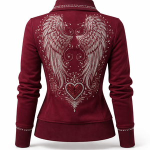 Wholesale Rhinestone Zip Up <b>Jacket</b> for Women - Customizable OEM Bulk Orders from Manufacturer Direct Supplier - Product Image 2
