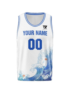 Camisetas de Baloncesto Personalizadas, Ropa Deportiva y de Equipo, Camisetas de Baloncesto Transpirables de Poliéster, Camisetas de Baloncesto de Secado Rápido para Entrenamiento - Product Image 2