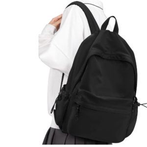 Mochilas Modernas y a la Moda de Cuero Genuino con Cierre de Cremallera, Diseño Unisex, Económicas - Product Image 1