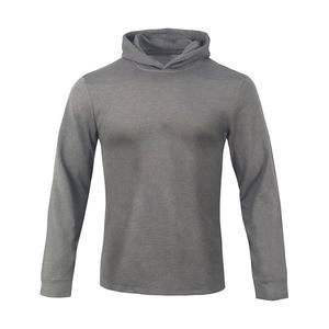 Fournisseur réputé vendant des sweats à capuche d'hiver pour hommes de qualité supérieure, au design moderne, à manches longues, doublés, respirants, en coton et polyester tricoté. - Product Image 1