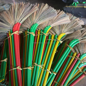 BALAI A Herbe BALAI A NETTOYER-ORIGINE VIETNAM Bâton Matériel Végétal Naturel-Extérieur 300 -350 GR 30000 Pièces 90CM - Product Image 2