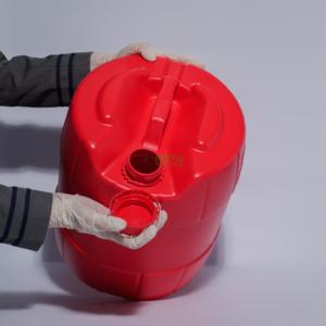 Bidon en polyéthylène de qualité supérieure, forme ronde, 10L et 18L, en plastique HDPE, pour carburant, produits chimiques - Product Image 1
