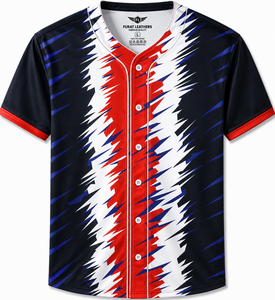 Uniforme de Béisbol de Calidad Duradera, Impresión por Transferencia de Calor, Absorbe la Humedad, 100% Poliéster, Ropa Deportiva Profesional sin Mangas, Elástica - Product Image 2