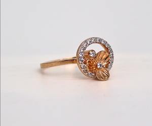 Bague en or jaune massif 14 carats avec diamant de laboratoire rond de 1 carat, bande polie brillante, certifiée IGI GIA, bijoux de fiançailles et de mariage - Product Image 6