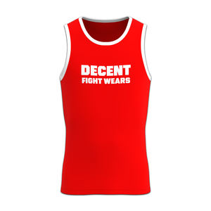 Débardeur de boxe ajusté avec coutures renforcées et panneaux ergonomiques pour favoriser la portée des mouvements et réduire les frottements - Product Image 1