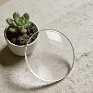 Taiwan Single Vision Lenses Aspherical Design Blue Light Blocking UV420 <b>Protection</b> Super Wear-resistant Coating Mid-infrared - Product Image 1