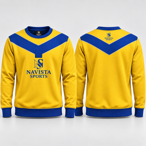 Sweat-shirts pour hommes en promotion, sweat-shirts à col rond personnalisés pour hommes, sweat-shirts à manches longues, sweat-shirts épais en polyester et coton - Product Image 5