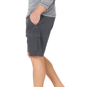 Pantalones Cortos de Trabajo para Hombre, 100% Algodón, con Cierre de Cremallera y Botones, Diseño Sólido, para Trabajo o Estilo Casual Urbano - Product Image 4