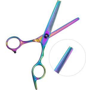 Top Grade 420C Carbon Steel Hair Cutting Shears High Precision Barber <b>Scissors</b> with Comfortable Ergonomic Grip Design - Product Image 3