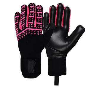 ถุงมือผู้รักษาประตูสำหรับผู้ชาย ถุงมือฟุตบอลแบบมืออาชีพ สำหรับฝึกซ้อมและแข่งขัน พร้อมอุปกรณ์ป้องกันนิ้ว - Product Image 3