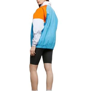 Ensemble de survêtement coupe-vent léger et respirant pour femme avec logo personnalisé, veste coupe-vent en nylon, haut court imperméable - Product Image 2