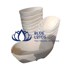 BEST SELLING Sustainable Rattan Banneton <b>Bread</b> Proofing <b>Basket</b> with Liner High Quality Sourdough Baking Tools - Product Image 1