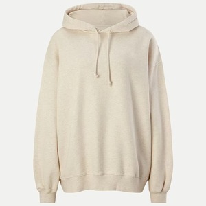 Oversized Hooded <b>Sweatshirt</b> Print Cotton Jersey Streetwear Pocket Casual Unisex Autumn Regular Fit Knitted Anti-shrink - Product Image 1