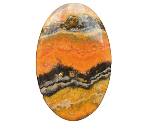 สุดยอดคุณภาพ!! Bumble Bee Jasper หินแจสเปอร์ทรงหลวม,หินประดับผึ้งแบบกึ่งมีค่า - Product Image 2