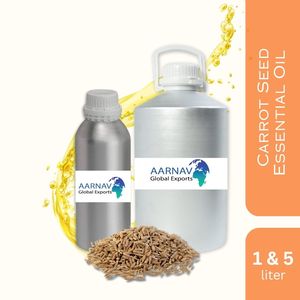 Huile de graines de carotte 100% pure – Pressée à froid, certifiée GMP et ISO, huile de Daucus Carota de haute qualité en gros - Product Image 1