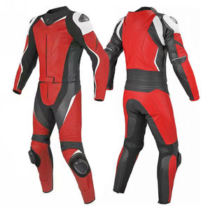 ชุดหนังนักแข่งมอเตอร์ไซค์แบบกันน้ำพิมพ์ลายขายส่ง ชุดเดียวสำหรับผู้ชาย - Product Image 1