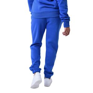 Ensemble survêtement 2 pièces personnalisé pour femme, sweat à capuche oversize uni et pantalon de jogging, avec broderie et dentelle, 100% coton molletonné - Product Image 5