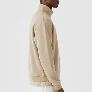 เสื้อฮู้ดดี้แบบสวมหัว คอตตอน 100% ลายปักพิมพ์ลายตามสั่ง รุ่นใหม่ปี 2025 ทรงหลวม ไหล่ตก ซิป ¼ ตัว ผ้าหนา - Product Image 5