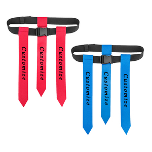 Ceinture de football personnalisée de haute qualité en tissu Oxford ou PVC, impression couleur recto-verso, logo, entraînement sportif - Product Image 1