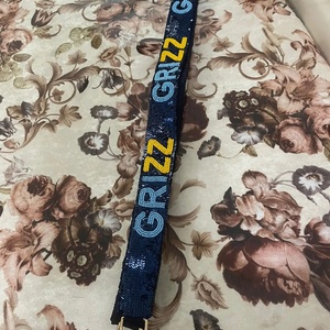 Sangle de sac de stade en coton fait main Grizz perlé Ins Style excellente qualité Sangle de téléphone portable Gameday personnalisée Sangle de téléphone portable - Product Image 5