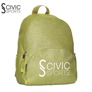 Venta al por mayor diseño animadora mochila logotipo personalizado sublimado brillo animadora mochila de viaje - Product Image 5