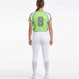 Uniforme de Softbol, Conjunto Deportivo de Tela Transpirable con Camiseta y Pantalones para Uso en Exteriores - Product Image 2