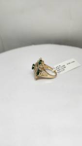 Bague de fiançailles de luxe pour femme en diamant naturel de haute qualité 14 carats, certifiée IGI, plaquée rhodium, bijoux pour l'exportation mondiale - Product Image 3