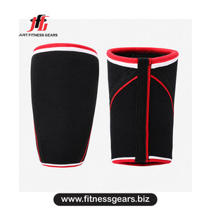 Genouillères en néoprène, épaisses, absorption des chocs, fermeture à scratch, unisexe, protection toutes saisons - Product Image 1